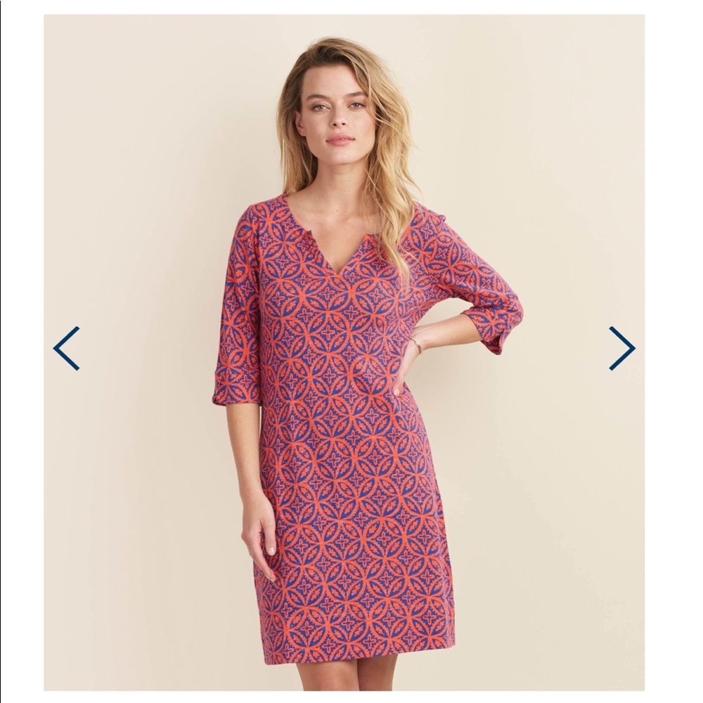 Hatley Lucy Dress, “Blue Crush Mandala” print, size XS
